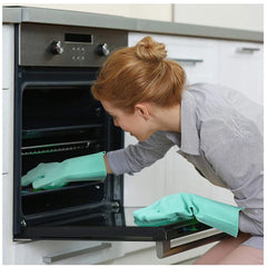 Magic Silicone Gloves for Dishwashing & Washroom cleaning